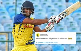 "Naam toh suna hi hoga" - Shahrukh Khan trends as Tamil Nadu beat rivals Karnataka in Vijay Hazare Trophy quarterfinals