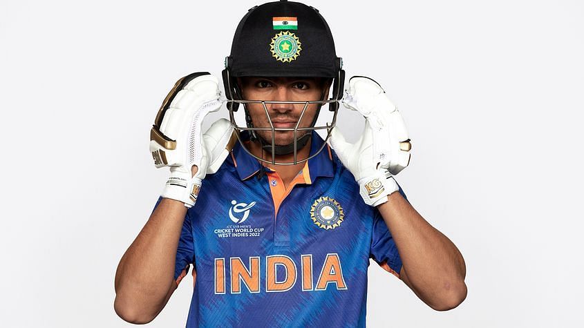 India's shirt is a nod to their current senior international kit