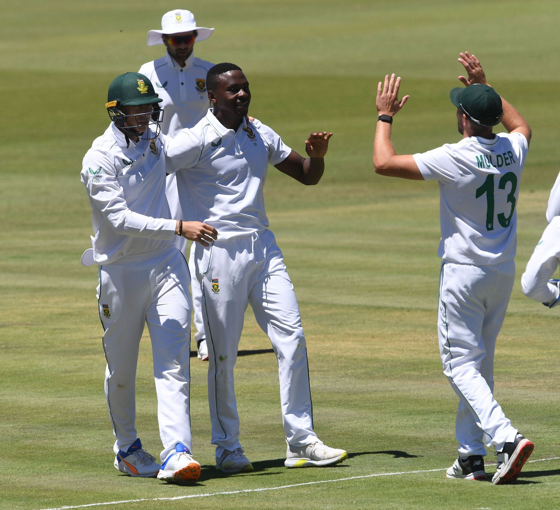 Kagiso Rabada sliced through India's middle order