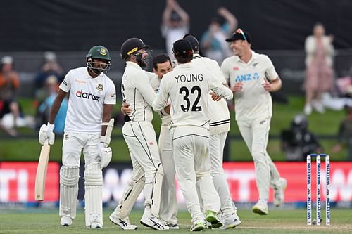 Defending champions New Zealand registered their first win in the new ICC World Test Championship cycle