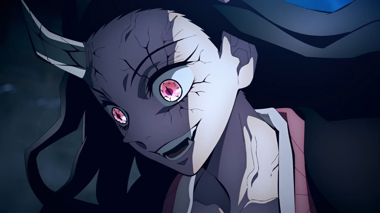Nezuko&#039;s awakened form in Demon Slayer anime (Image via Ufotable)