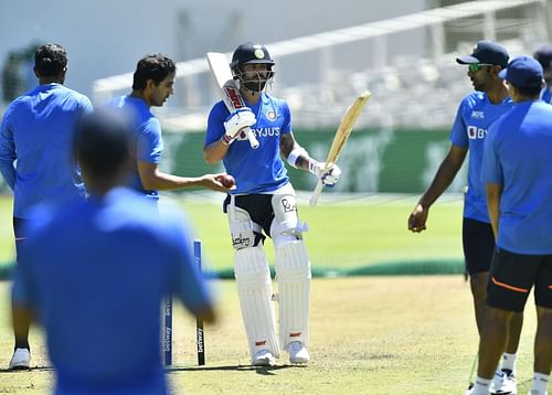 Team India have begun their training ahead of the ODI series against West Indies