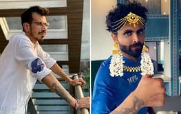 "Welcome back Jaddu" - Yuzvendra Chahal shares hilarious Instagram story featuring Ravindra Jadeja