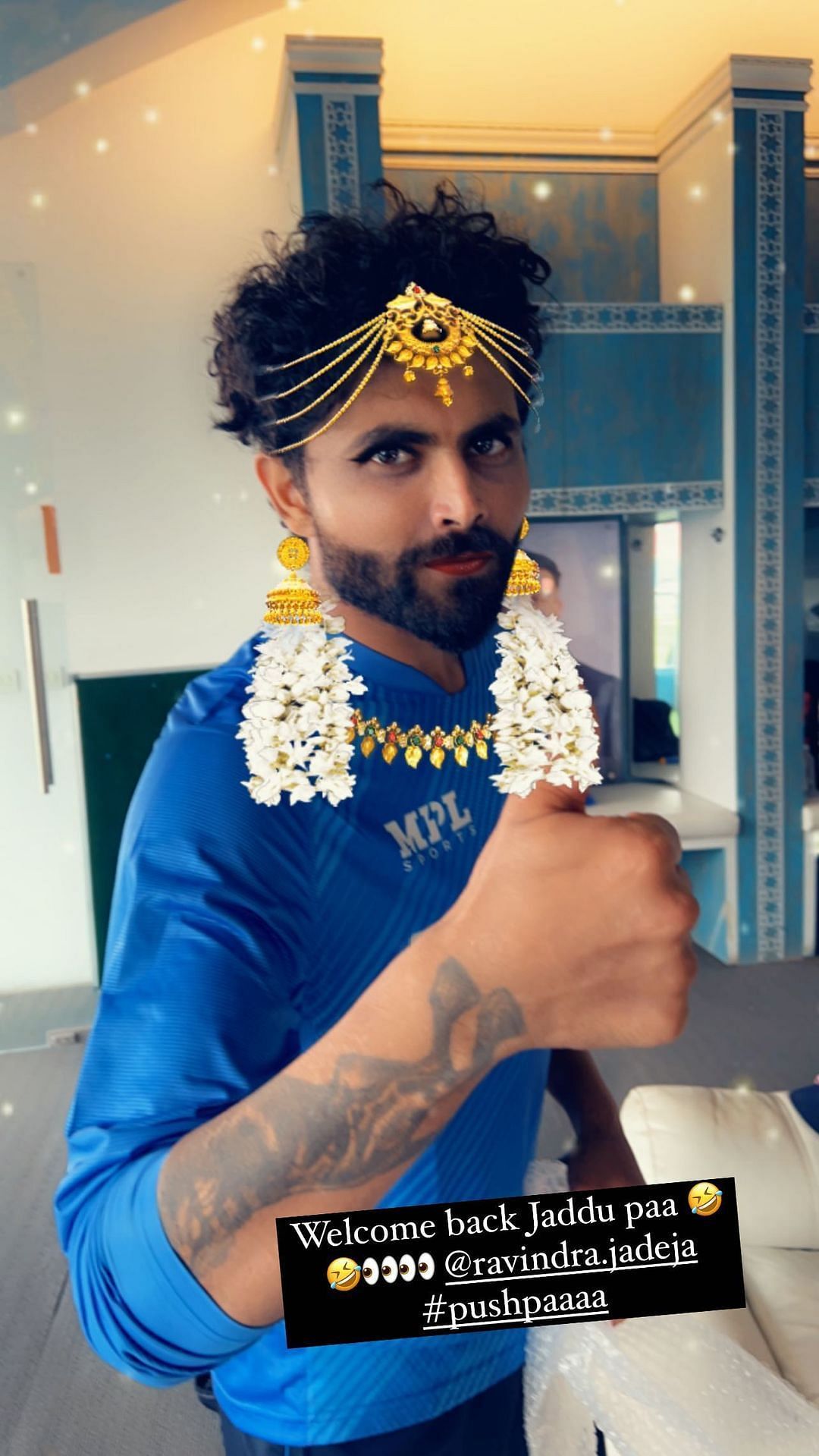 Yuzvendra Chahal's Instagram story