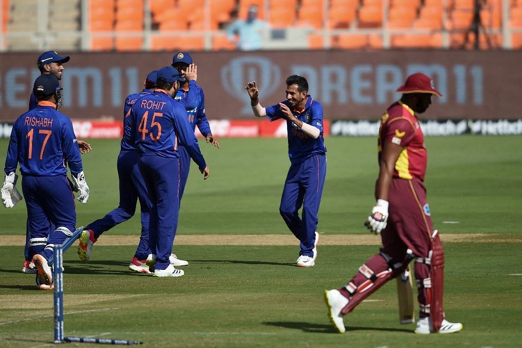 Yuzvendra Chahal castled Kieron Pollard with a beautiful googly