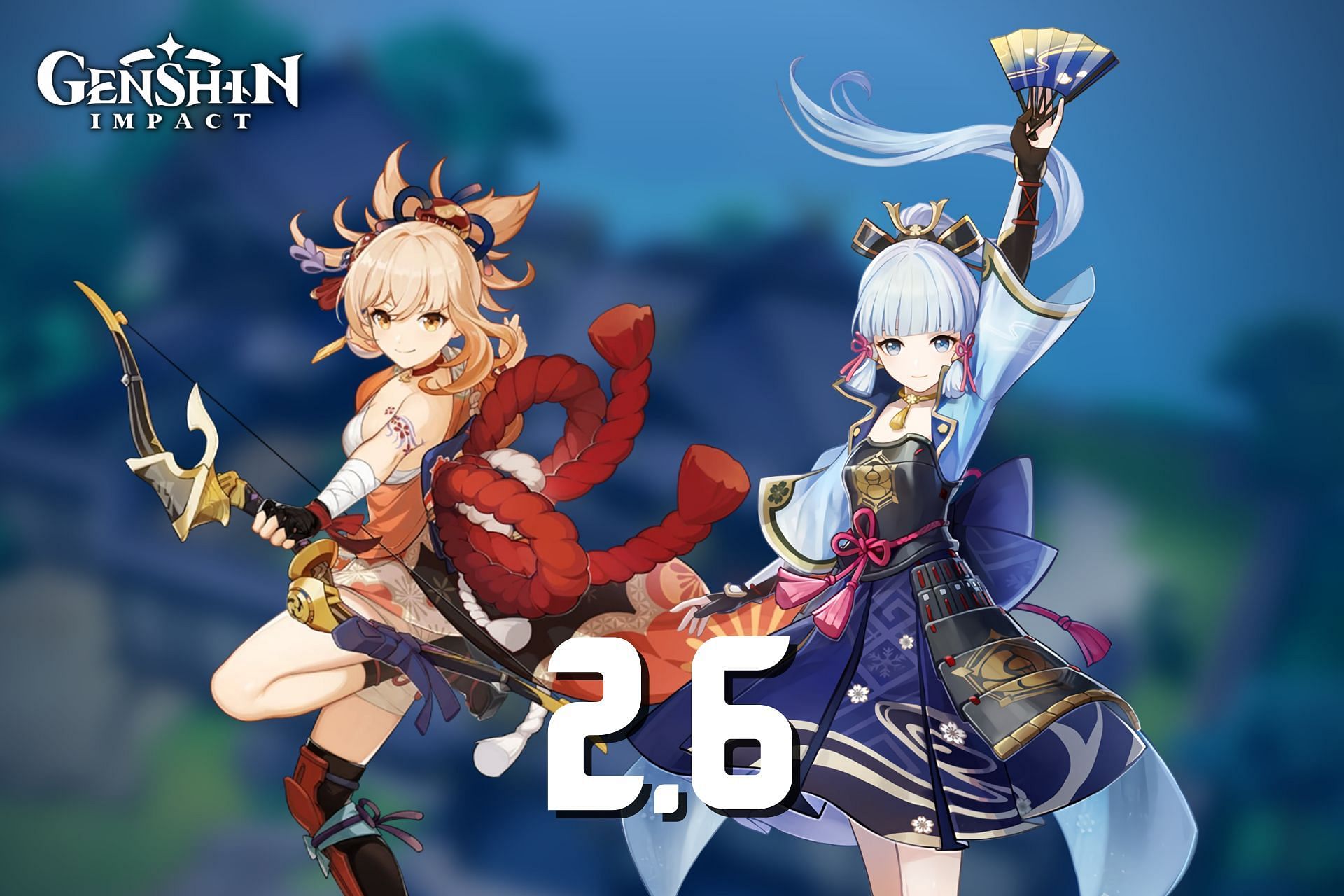 Ayaka and Yoimiya rerun banners might arrive in Genshin Impact 2.6 (Image via Sportskeeda)