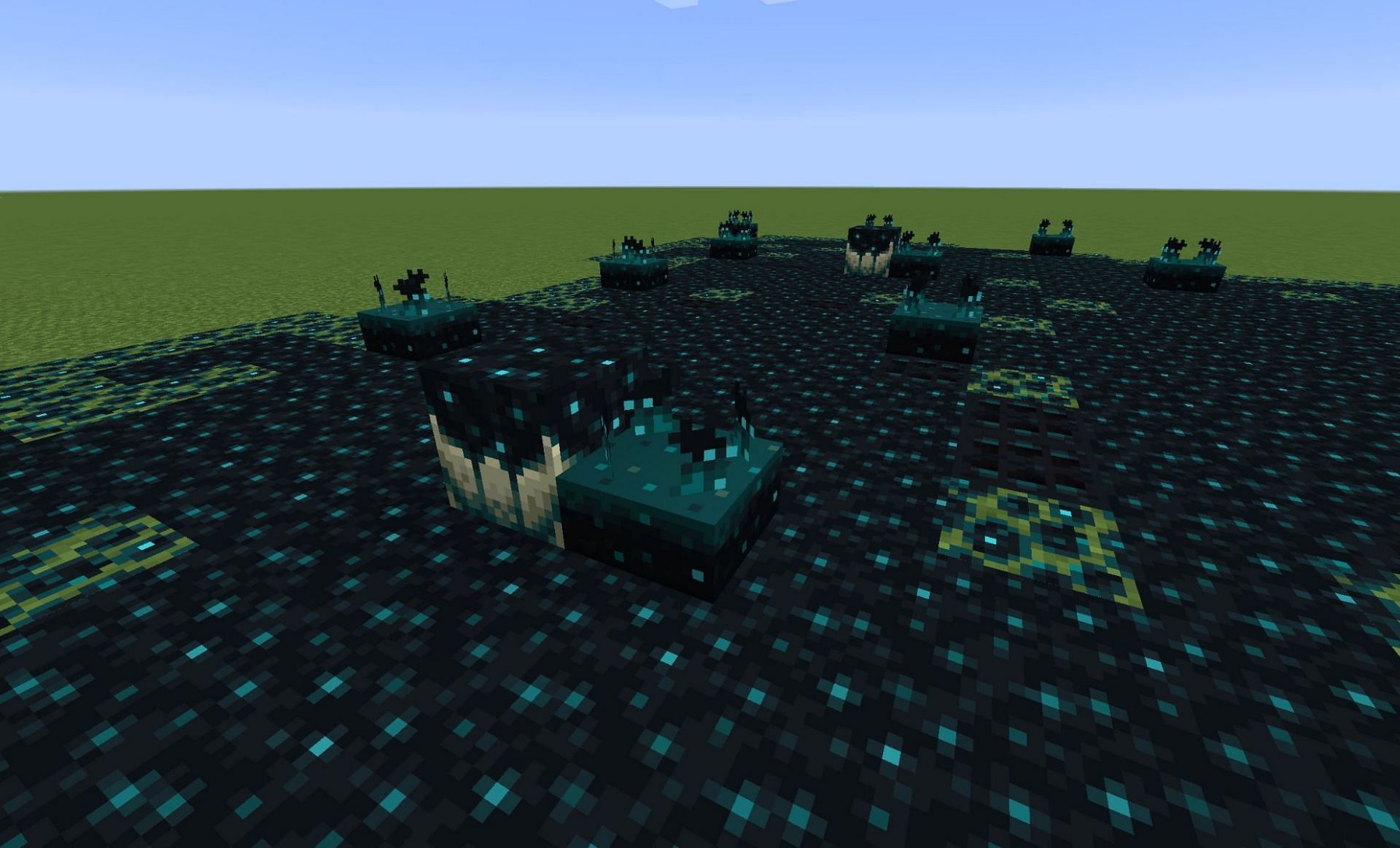 Sculk received an update in the new Beta (Image via Mojang)