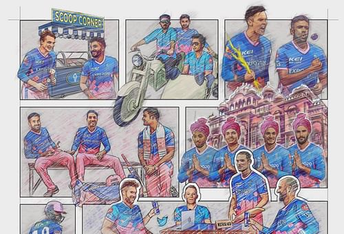 Rajasthan Royals won the 1st IPL in 2008. Pic: @rajasthanroyals/ Twitter