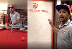 [Watch] PBKS skipper Mayank Agarwal gives a tour of the team room ahead of IPL 2022