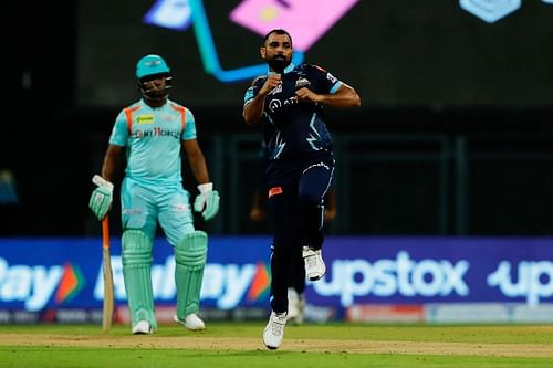 Mohammed Shami rocked the Lucknow Super Giants' top order [P/C: iplt20.com]