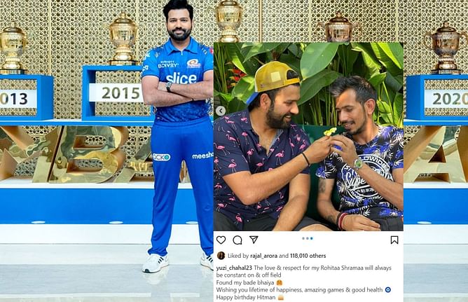 "Birthday greetings to the only batsman who’s given me nightmares"- Cricket fraternity extends special wishes as Rohit Sharma turns 35