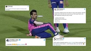 "We have got a diamond!" - Fans go berserk as Yuzvendra Chahal's hat-trick sinks KKR in IPL 2022