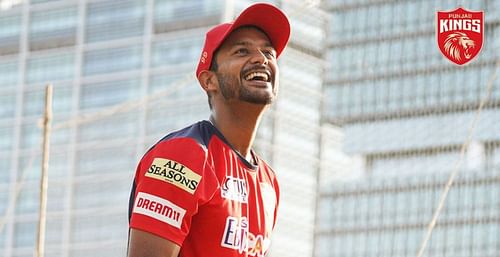 Punjab Kings captain Mayank Agarwal (Credit: Twitter/PBKS)