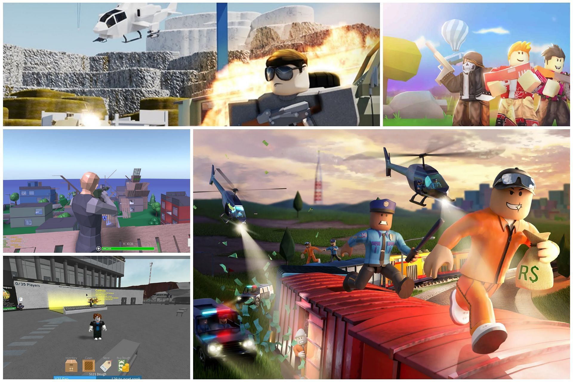 Top Roblox games like Fortnite (Image via Sportskeeda)