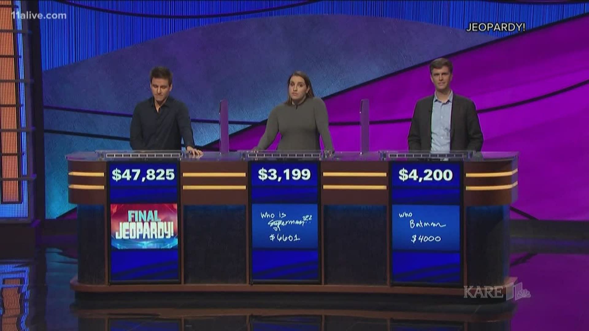 A still from Jeopardy! (Image via @jeopardy/Instagram)