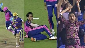 [Watch] Yuzvendra Chahal recreates iconic meme to celebrate stunning hat-trick