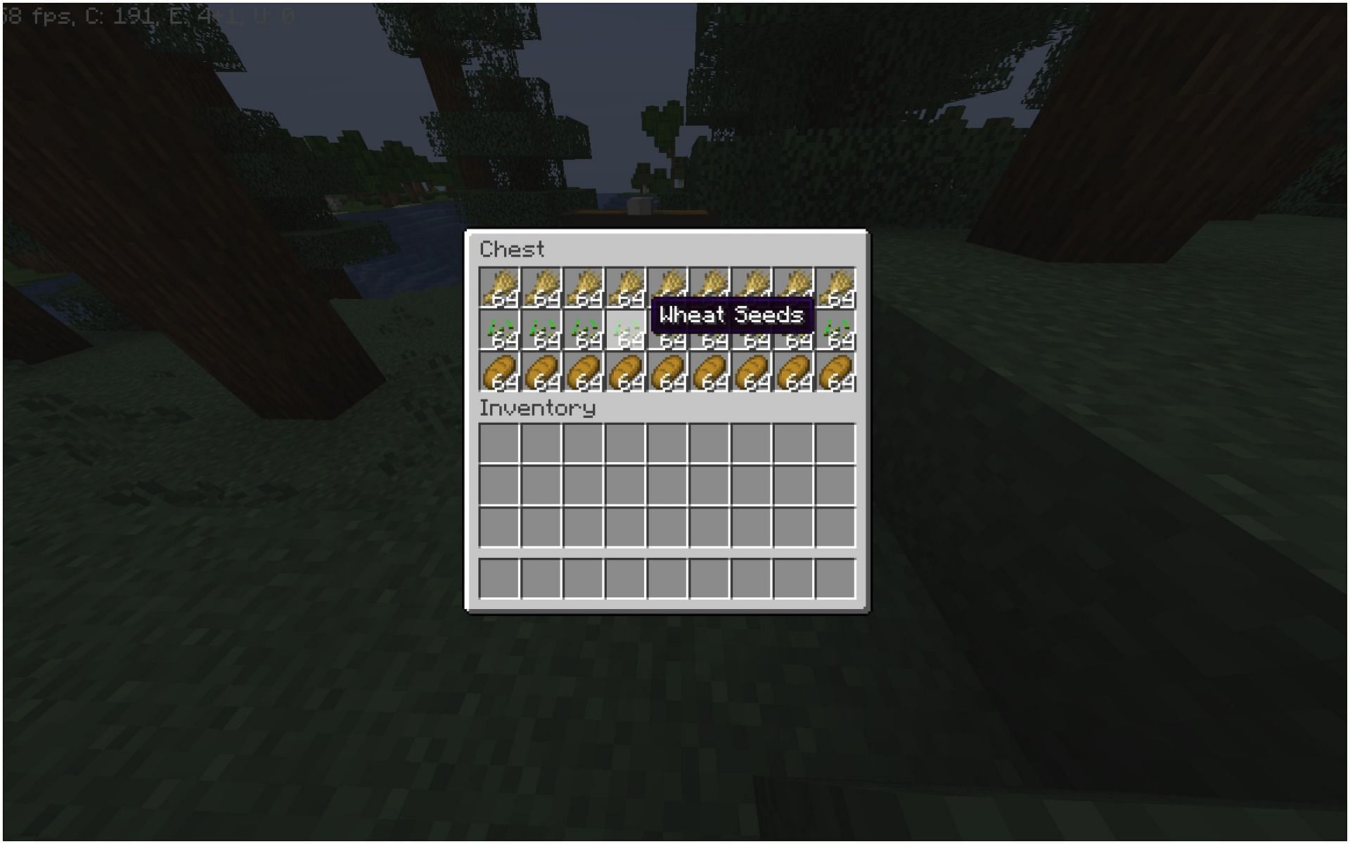Wheat, wheat seeds, and bread (Image via Minecraft)