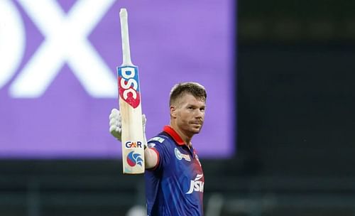 David Warner appears to be in a rich vein of form for the Delhi Capitals