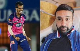"Hope you break my record of 3 hat-tricks" - Amit Mishra praises RR's Yuzvendra Chahal for his match-winning spell against KKR