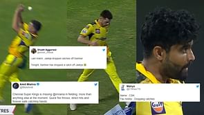 "CSK fielding Pakistan level!" - Fans roast Chennai for sloppy fielding once again in IPL 2022