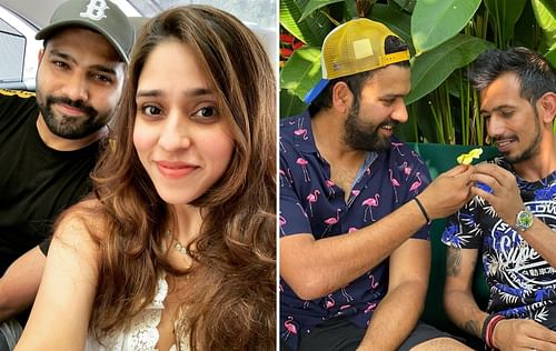 Rohit Sharma turned 35 on Saturday (Pics: Instagram)