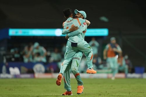 KL Rahul sprung a surprise by giving the ball to Ayush Badoni [P/C: iplt20.com]