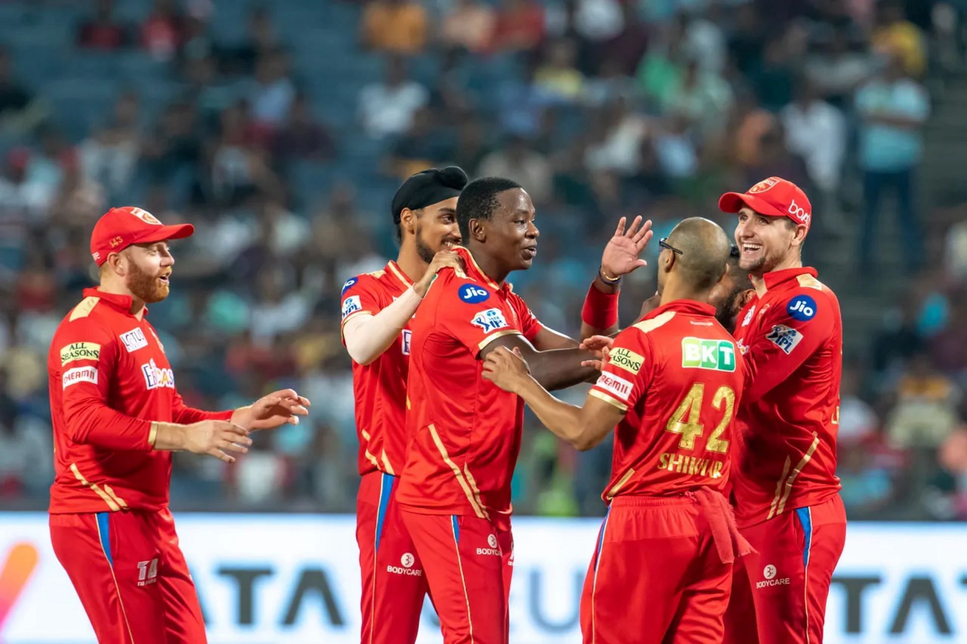 Kagiso Rabada claimed four wickets for PBKS. Pic: IPLT20.COM