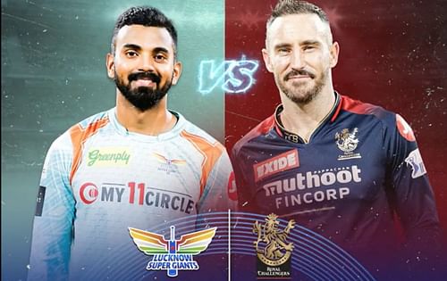 Lucknow and Bangalore meet in the Eliminator of IPL 2022. Pic: IPL/ Twitter