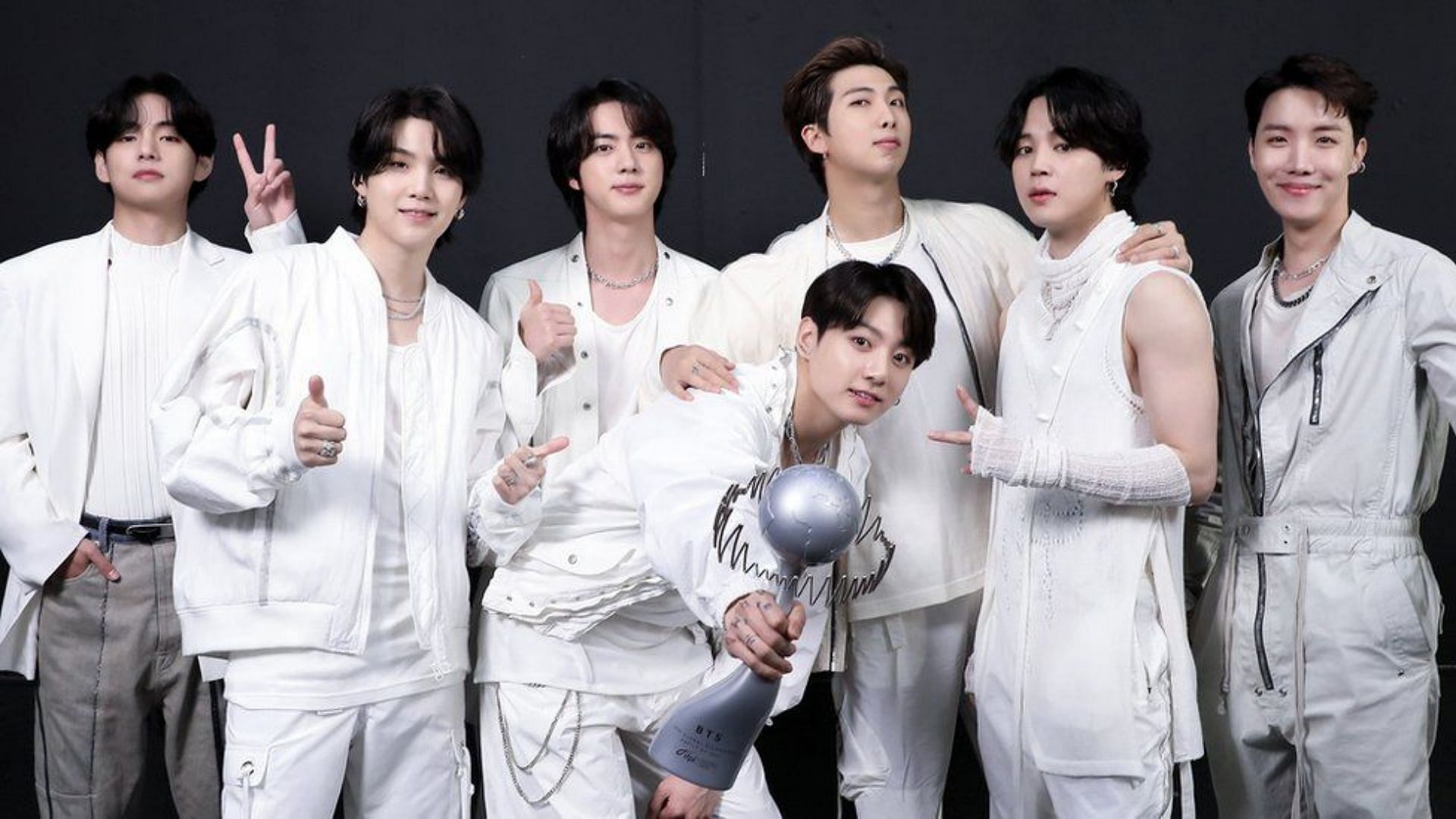 BTS named the best selling act of 2021 (Image via IFPI)