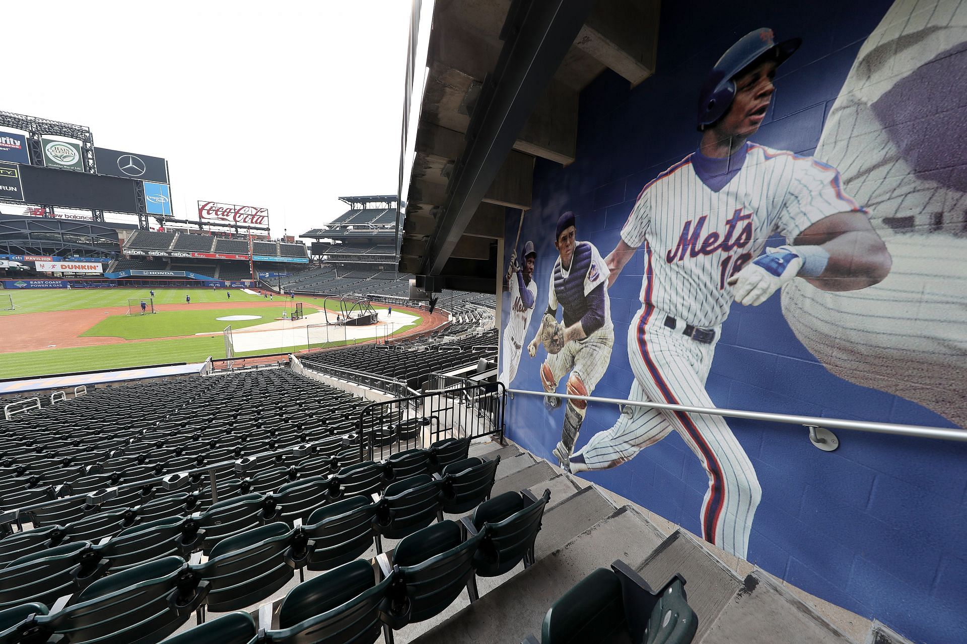 New York Mets Summer Workouts. Citi Field.