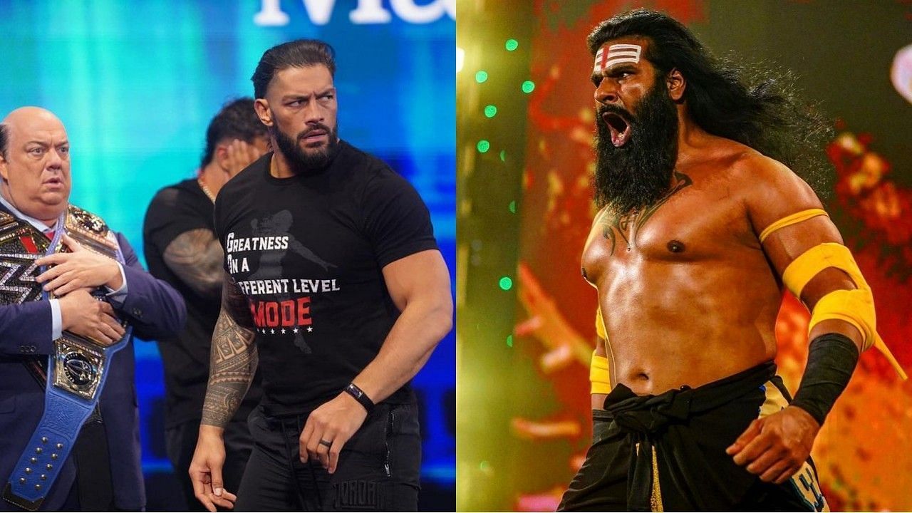 WWE Live Event में रोमन रेंस और वीर महान एक्शन में दिखाई दिए