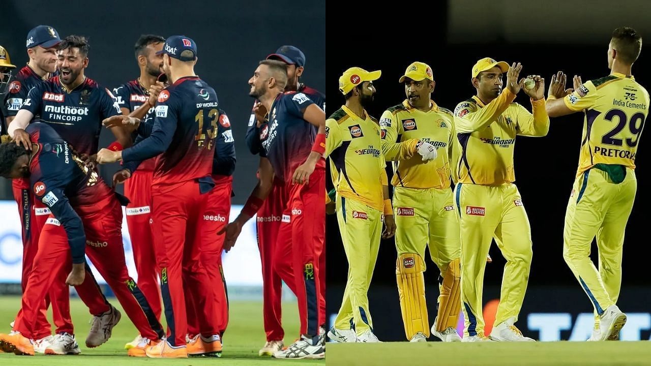 RCB के खिलाफ CSK का पलड़ा भारी रहा है 