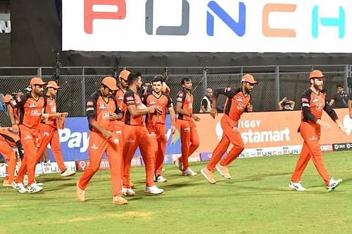 Sunrisers Hyderabad had a tough outing (Image credits:IPLT20)