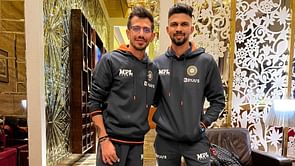 "Here we go"- Yuzvendra Chahal, Gaikwad look pumped up for Ireland T20Is