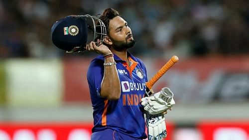 Rishabh Pant is having a torrid series with the bat so far. (P.C.:BCCI)