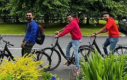 Yuzvendra Chahal, Dinesh Karthik and Ruturaj Gaikwad captured cycling at picturesque location ahead of Ireland T20Is