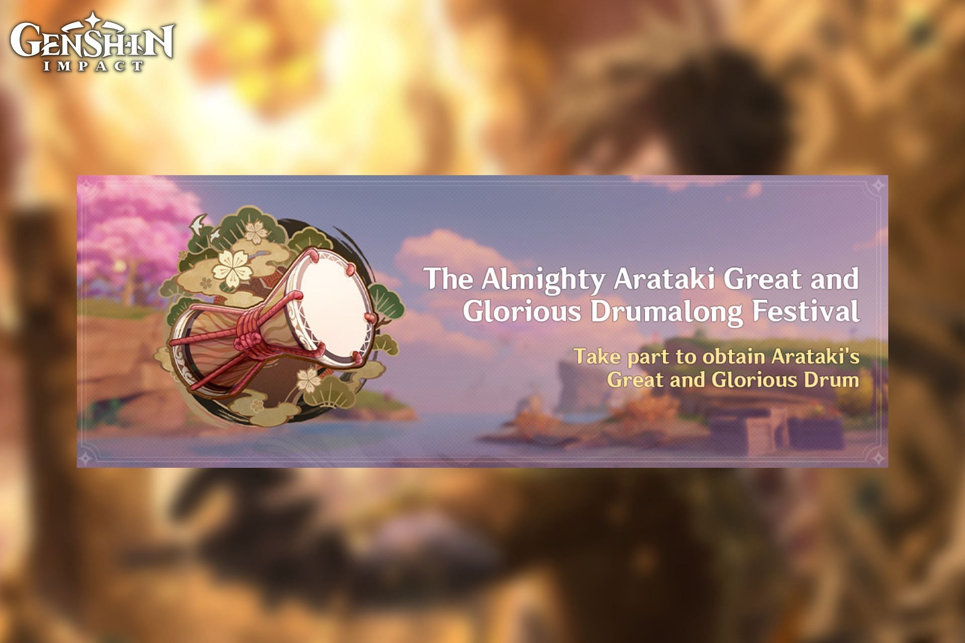 Drumalong Festival event in Genshin Impact (Image via HoYoverse)