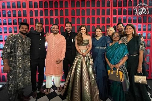 Suresh Raina and Robin Uthappa attend Deepak Chahar's wedding