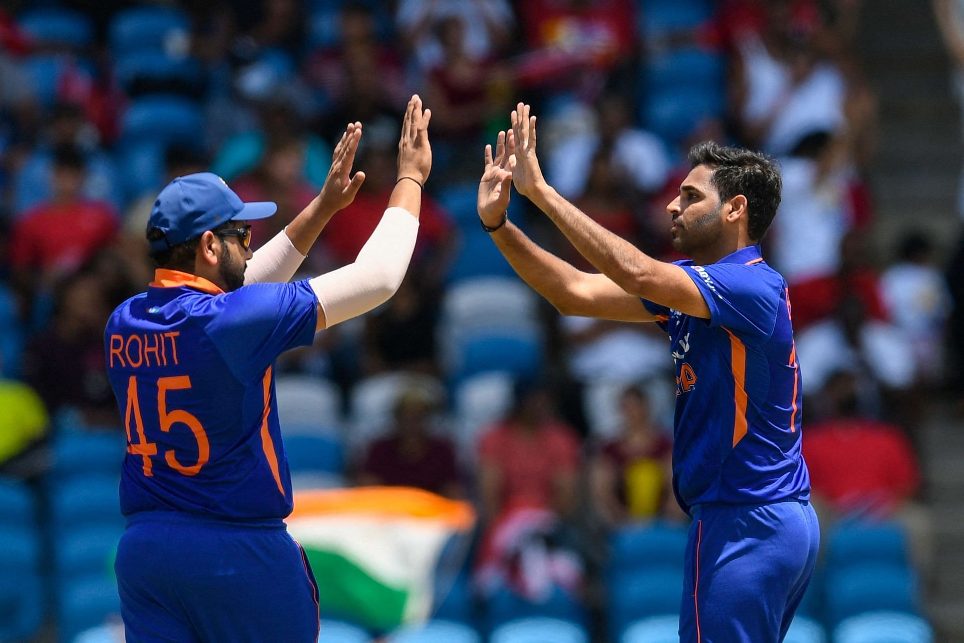 Rohit Sharma-led side took a 1-0 lead. (Credits: Twitter)