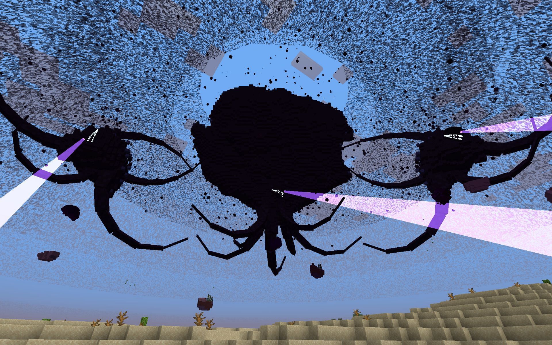 Wither Storm mob can now be downloaded for Minecraft 1.19 update (Image via curseforge.com)