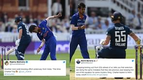"Yuzi came out of syllabus for England"-Fans react as Yuzvendra Chahal bags best figures by Indian at Lord's