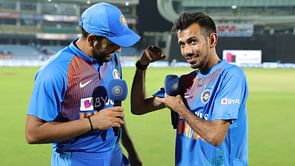3 times Yuzvendra Chahal engaged in hilarious banter with Rohit Sharma and Ritika Sajdeh