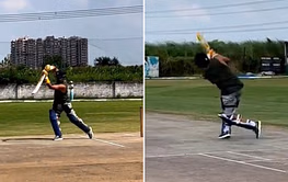 [Watch] "Back on field" - Suresh Raina resumes batting practice, gives fans a glimpse on social media
