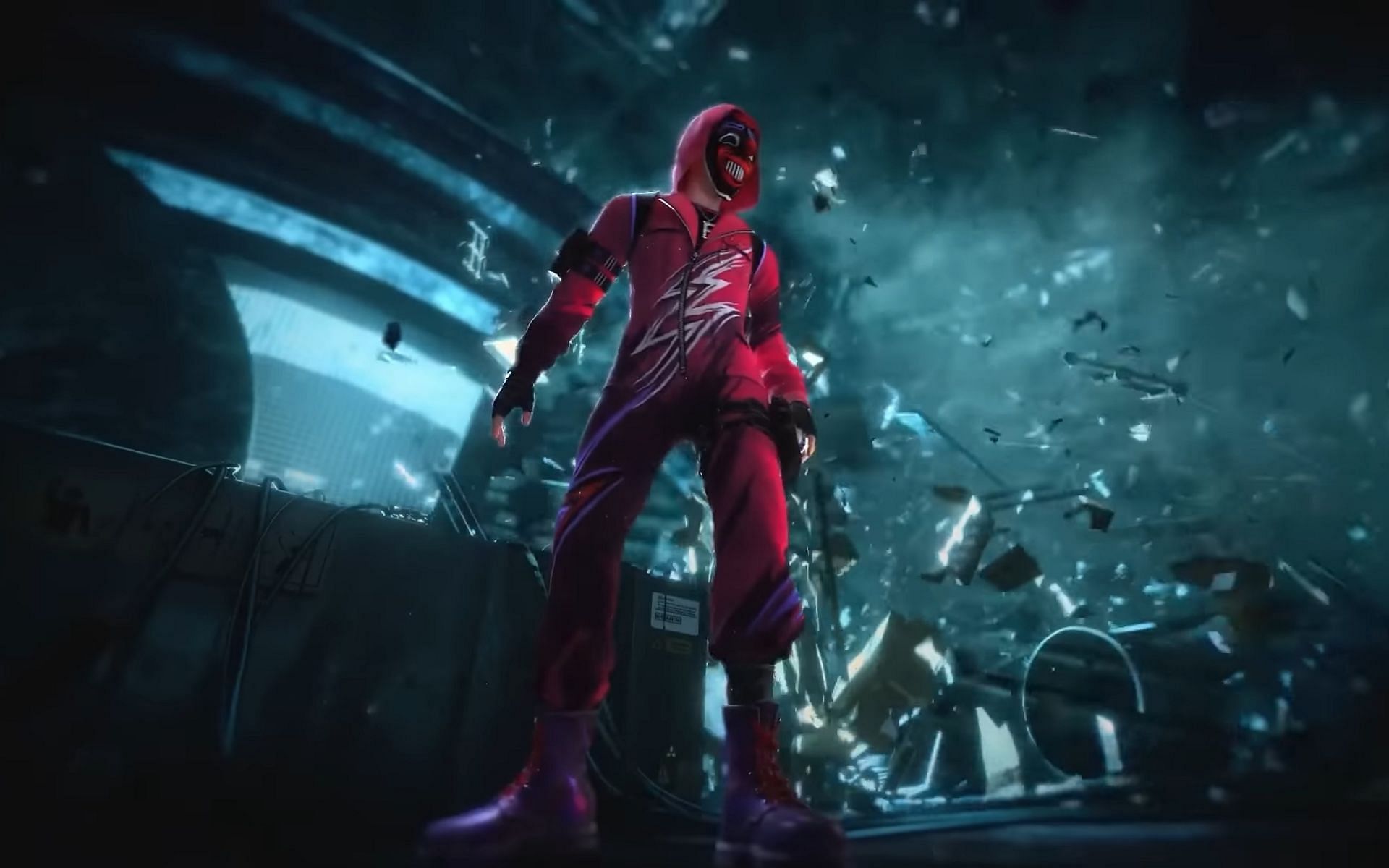 The Neon Top Criminal bundle is available in the game now (Image via Garena)