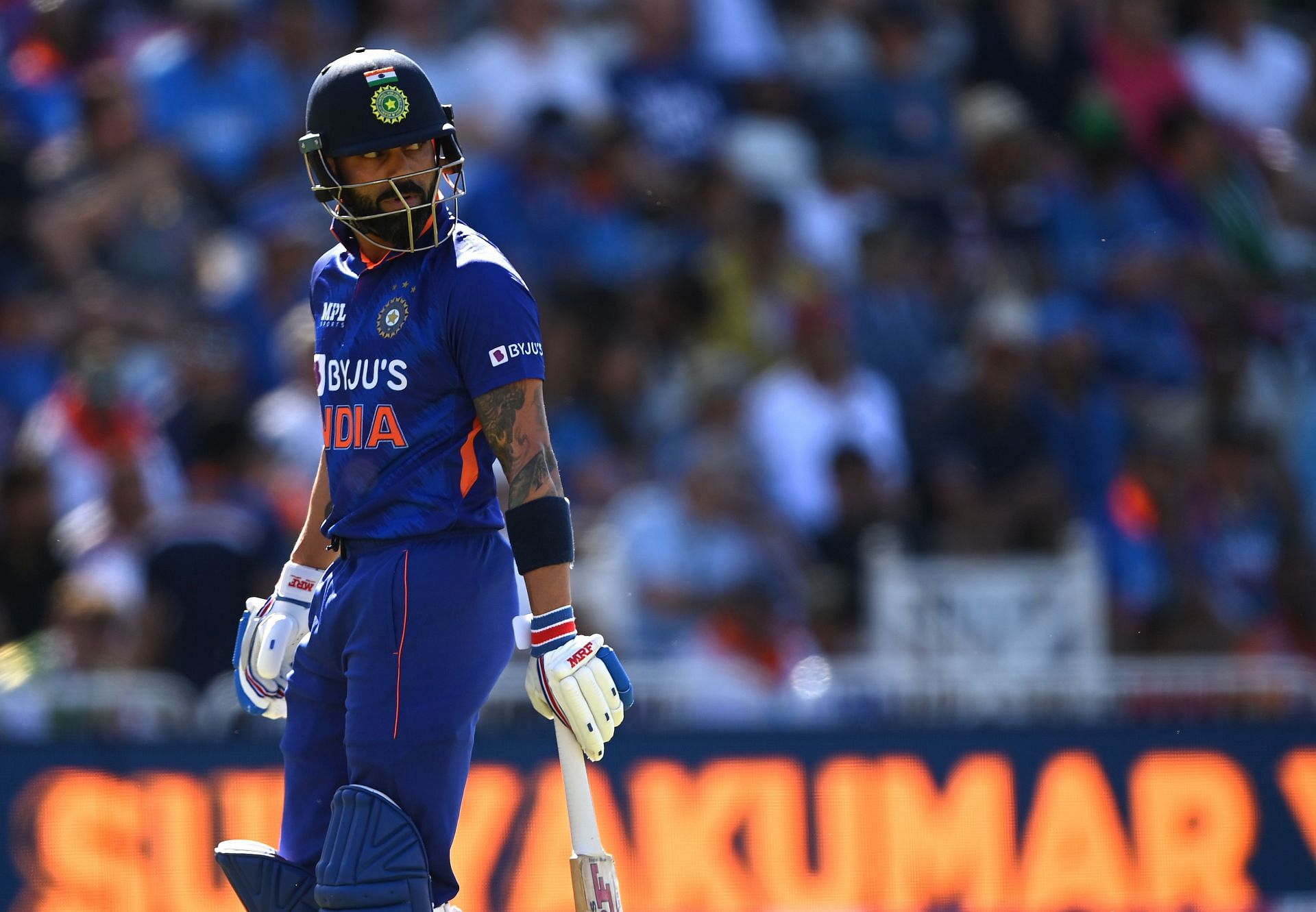 Virat Kohli played his last ODI against England.