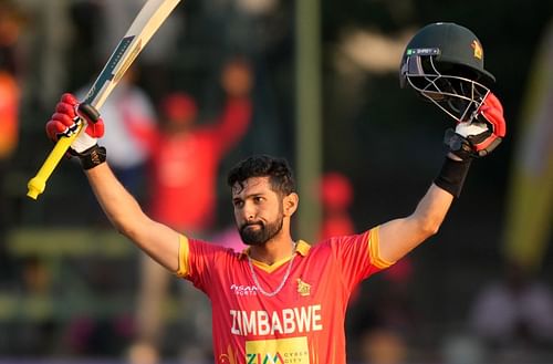 Sikandar Raza’s brilliant ton went in vain. Pic: Twitter