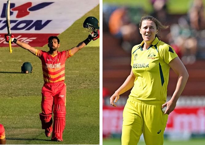 Sikandar Raza, Tahlia McGrath bag ICC Player of the Month Awards for August