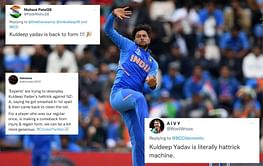 "Chahal bhai shivering" - Netizens react as Kuldeep Yadav bags hat-trick against New Zealand A