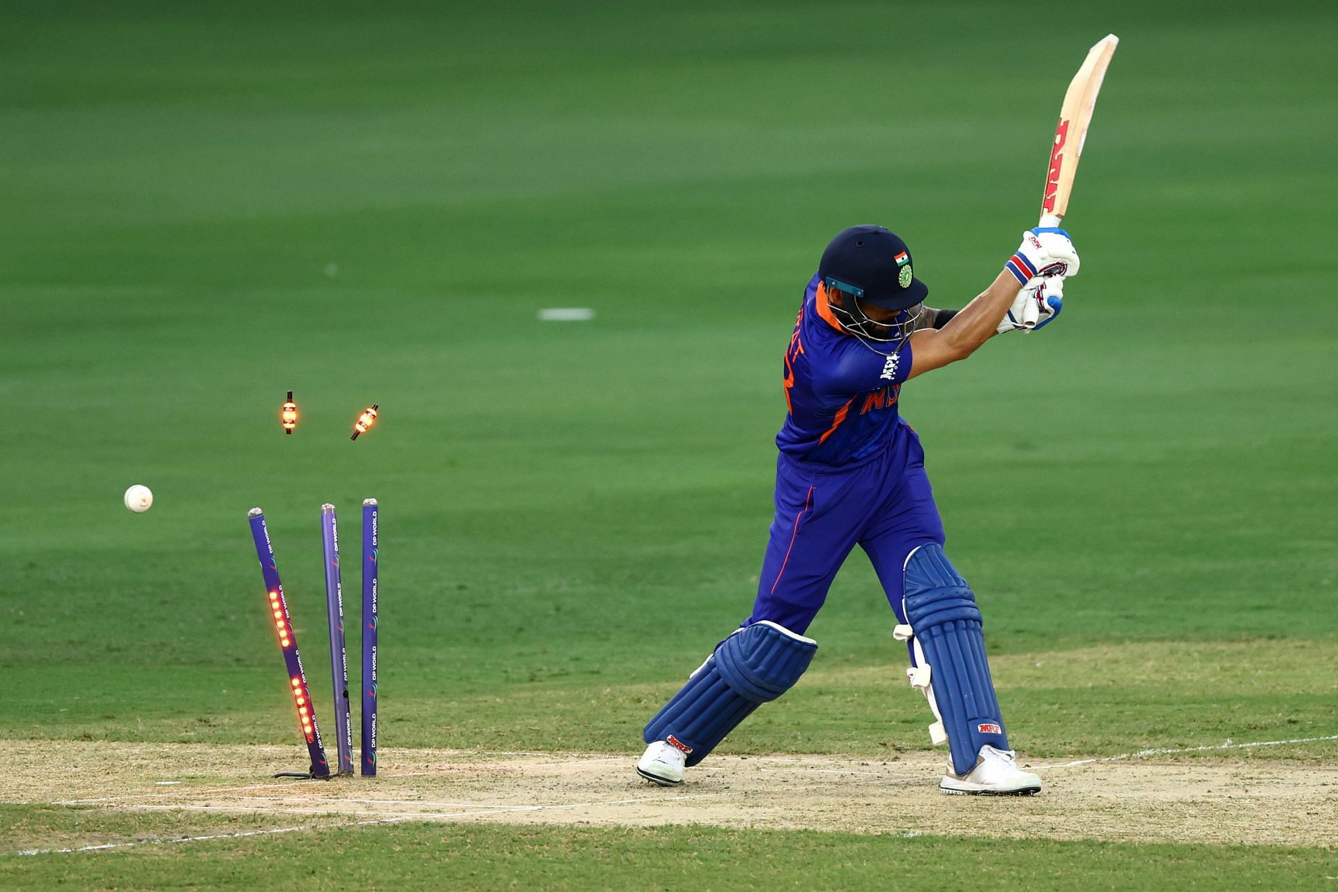 Virat Kohli was dismissed for a duck in India's crucial Asia Cup 2022 match against the Lankans. [Pic Credit: Getty Images]