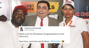 T20 World Cup 2022: "Hopefully next time around they will bring him, the real one" - Fans react as Zimbabwe President trolls Pakistan over 'Mr. Bean' tweet